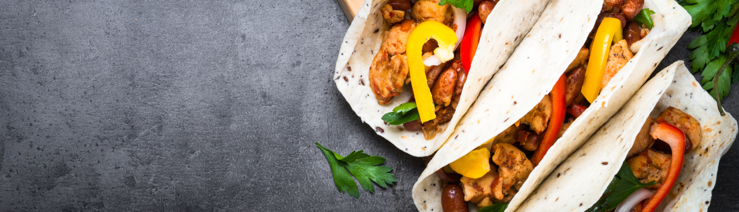 Assorted Mexican tacos and fresh dishes at 423 Taco in Chattanooga